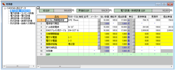 「CADEWA連動」オプション